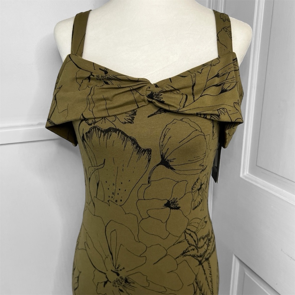 Guess Off the Shoulder Cabana Bloom Dress NWT - Picture 3 of 16
